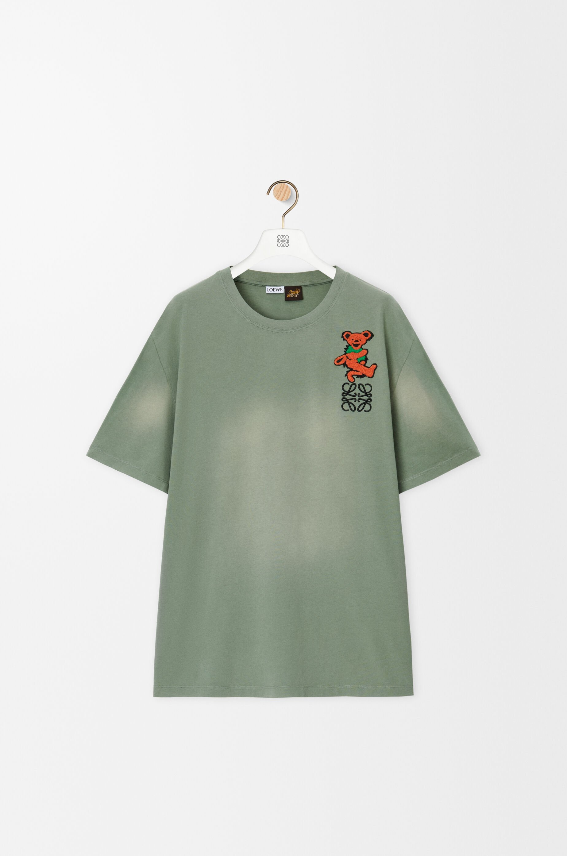 リラックスフィット Tシャツ（コットン） グリーン - LOEWE