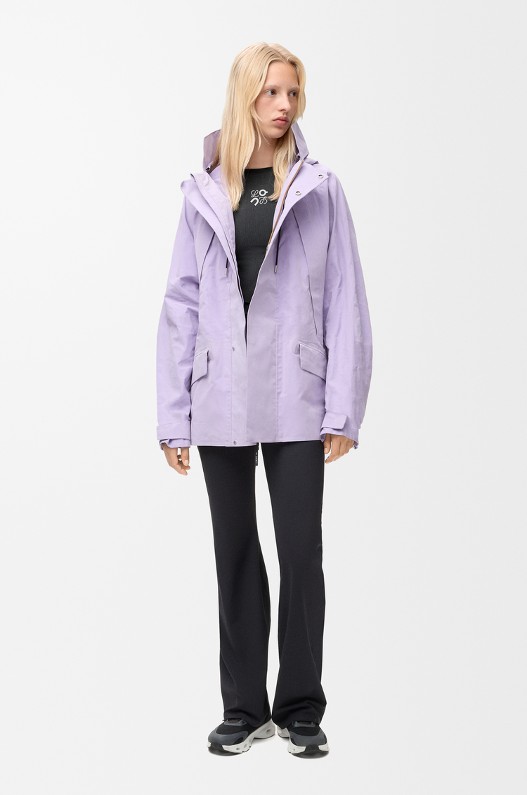 LOEWE Long sleeve top in technical jersey Black