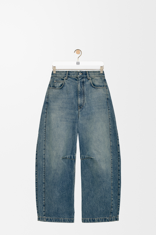 LOEWE Pantalón vaquero barrel en denim Denim
