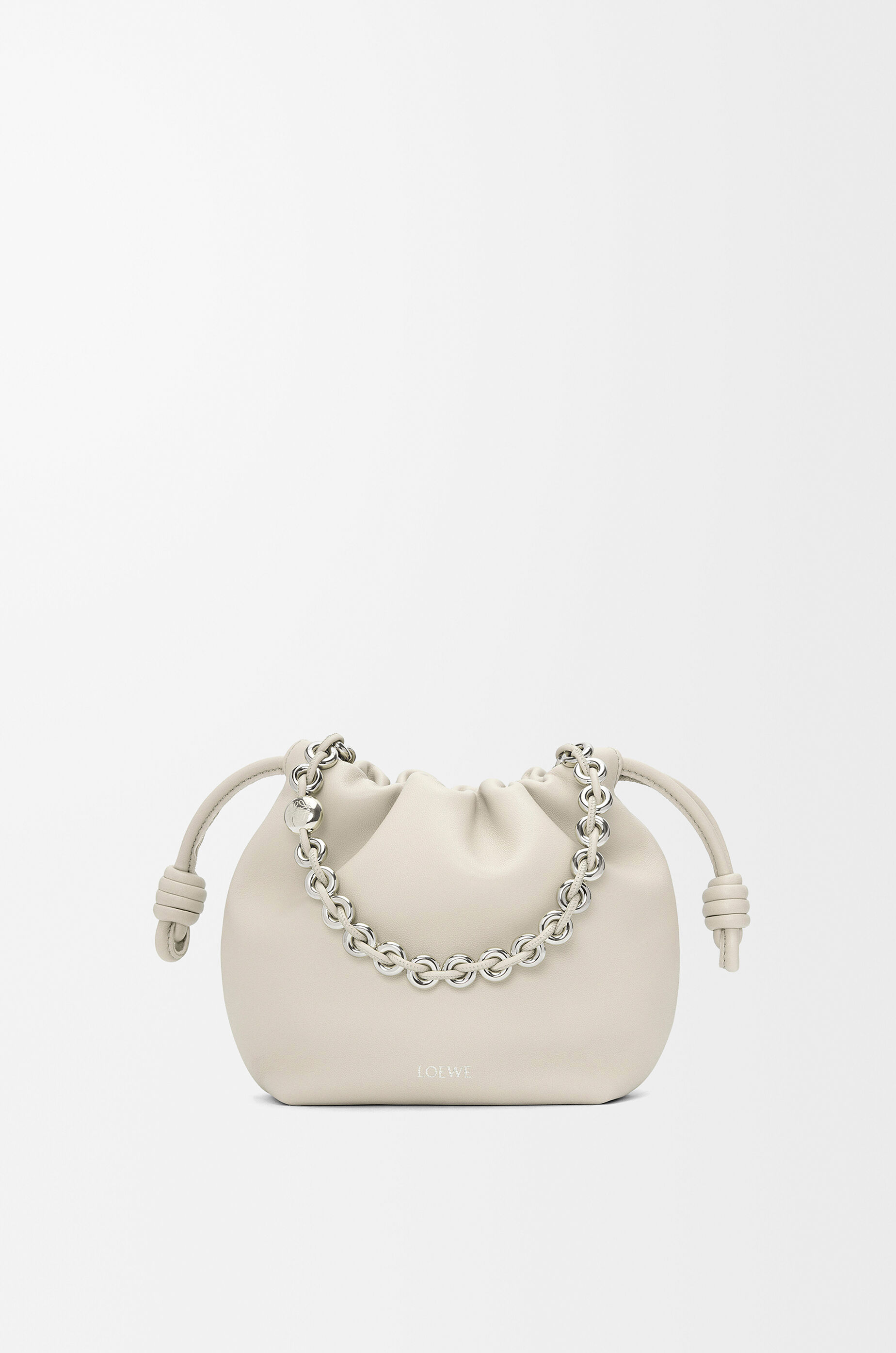 フラメンコパース バッグ ミニ（メローナパラム） シーソルト - LOEWE