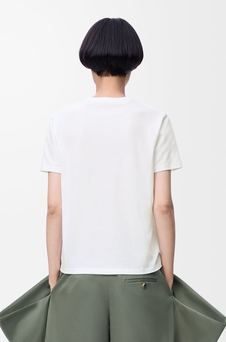 LOEWE Relaxed fit t-shirt in cotton White