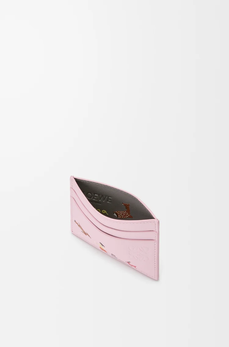 LOEWE シカ プレーン カードホルダー（ナパカーフ） ブロッサム