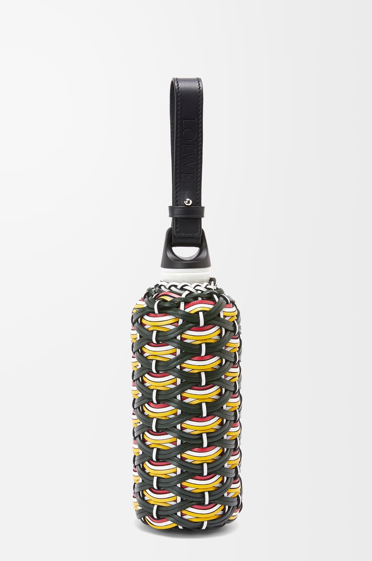 LOEWE BOTTLE In ALUMINIUM/CALF Verde/Multicolor