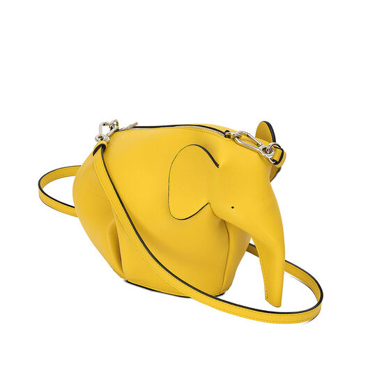 LOEWE Mini Bolso Elefante Amarillo LOEWE Mini Bolso Elefante Amarillo all