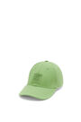 LOEWE Patch cap in canvas Bright Apple