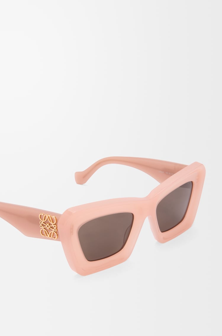 LOEWE Beveled Cateye sunglasses Light Pink
