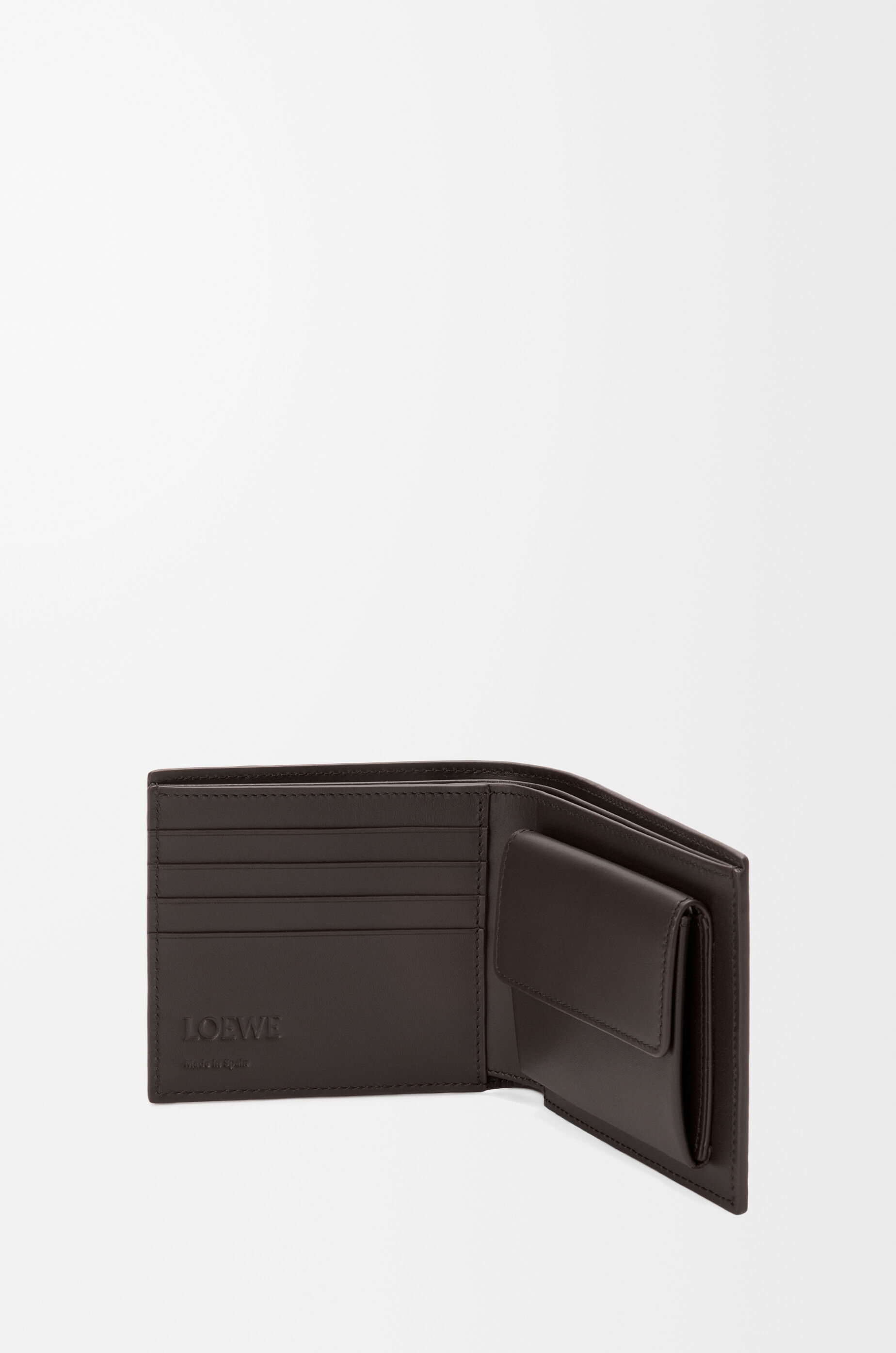 LOEWE パズル バイフォールド コインウォレット（クラシックカーフ）ブラウン パズル バイフォールド コインウォレット（クラシックカーフ