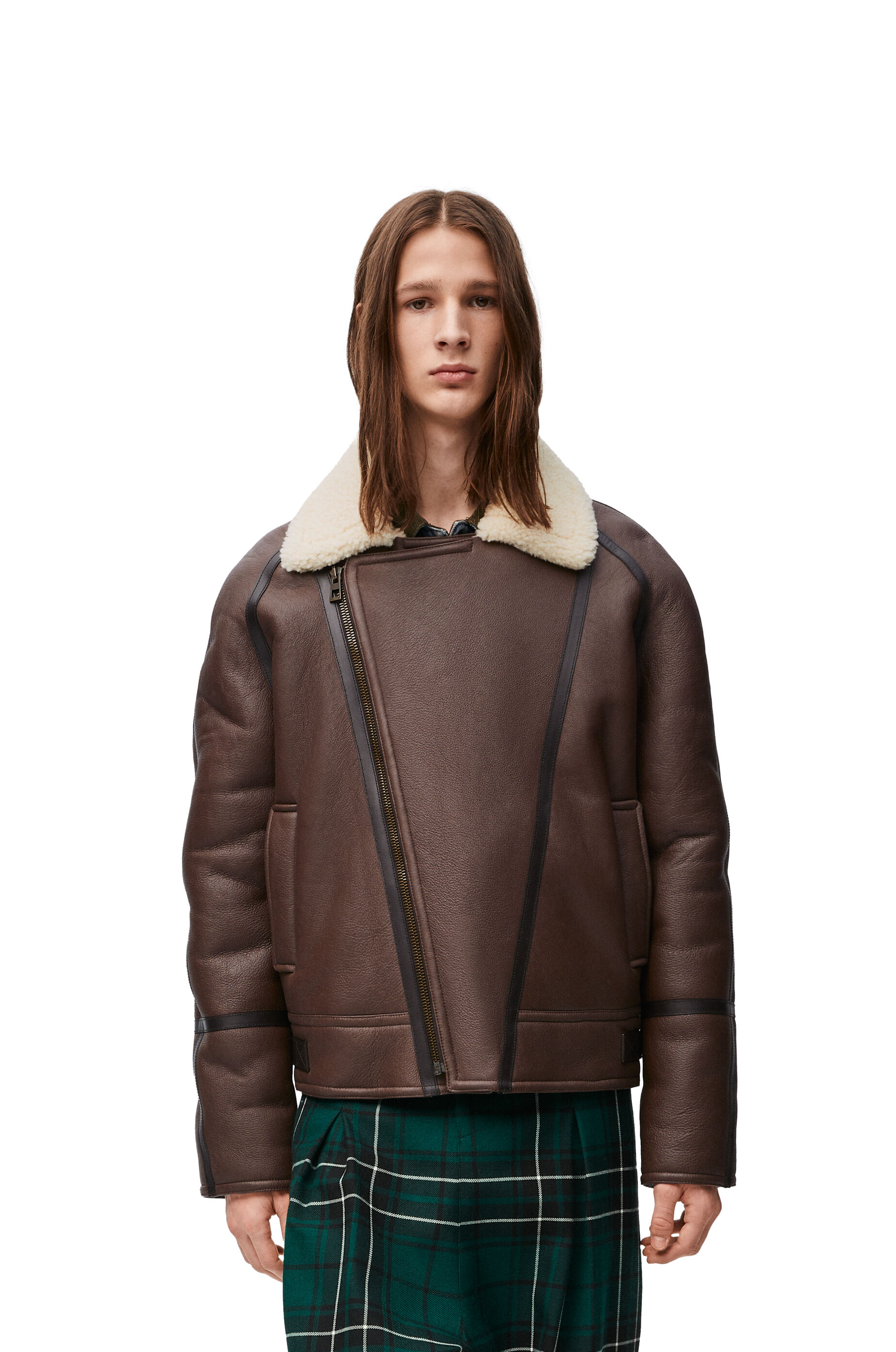 Loewe shearling jacket cheap