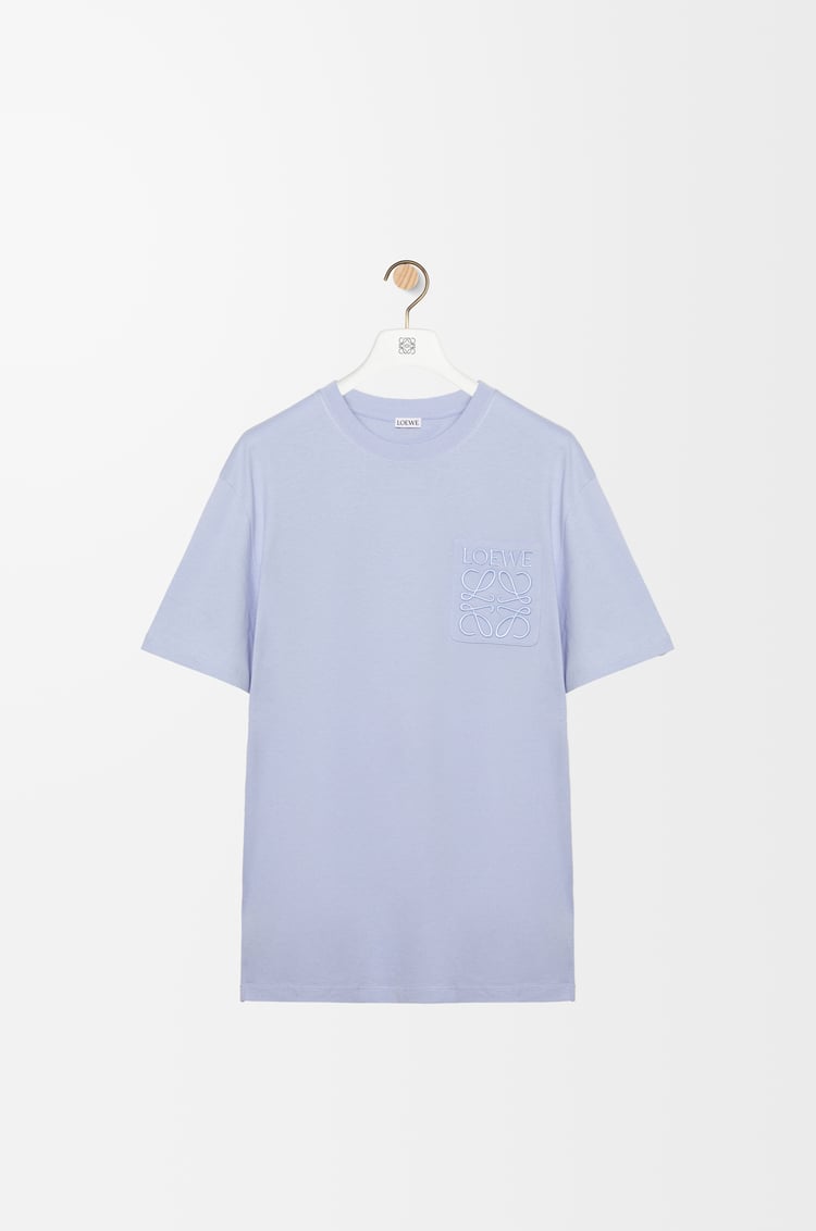 LOEWE Relaxed fit T-shirt in cotton Light Blue