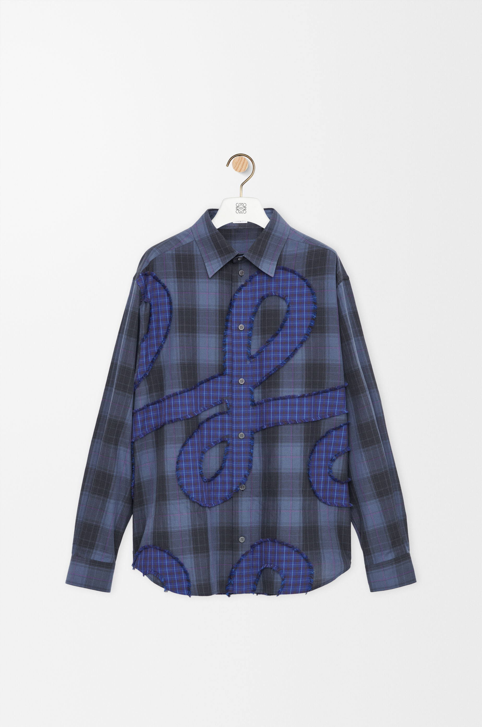 Shirt in cotton Blue - LOEWE