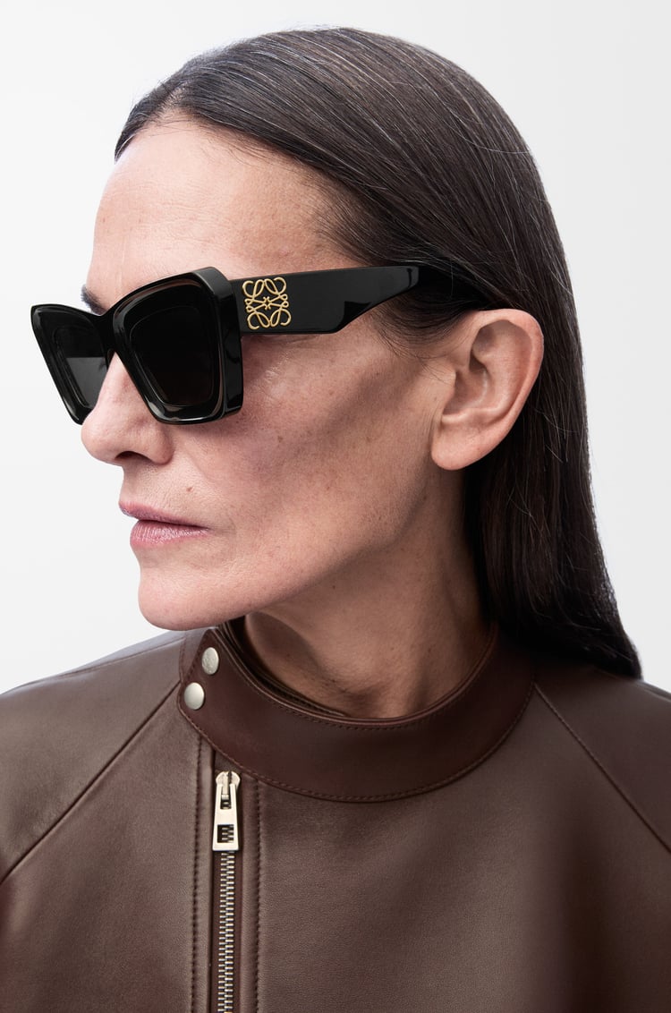 LOEWE Gafas de sol Beveled Cateye Negro