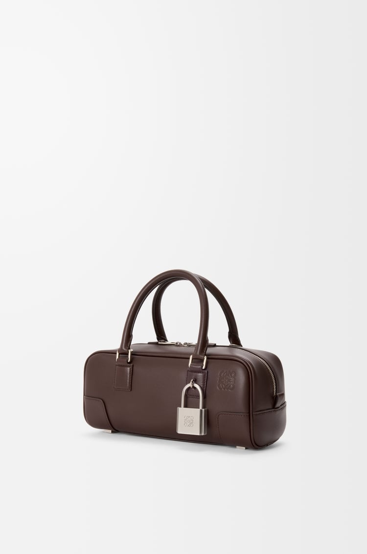 LOEWE アマソナ23 クロップド バッグ（シャイニーカーフ） ダークブラウニー