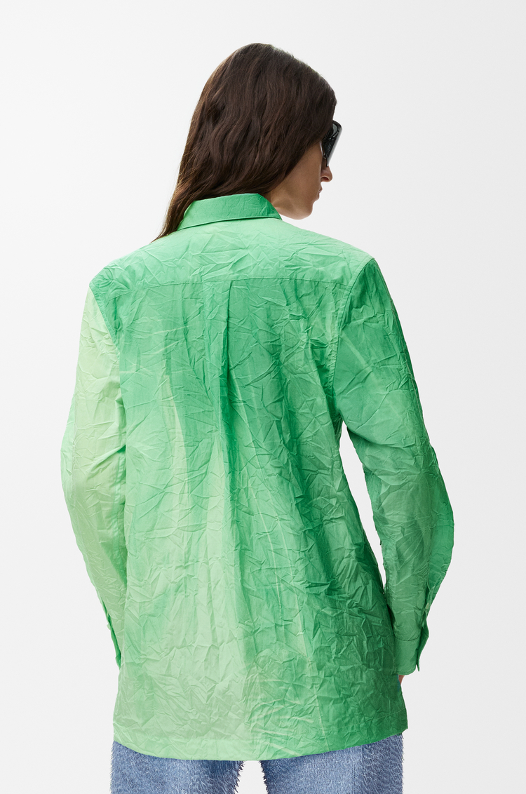 LOEWE Shirt in technical cotton Green