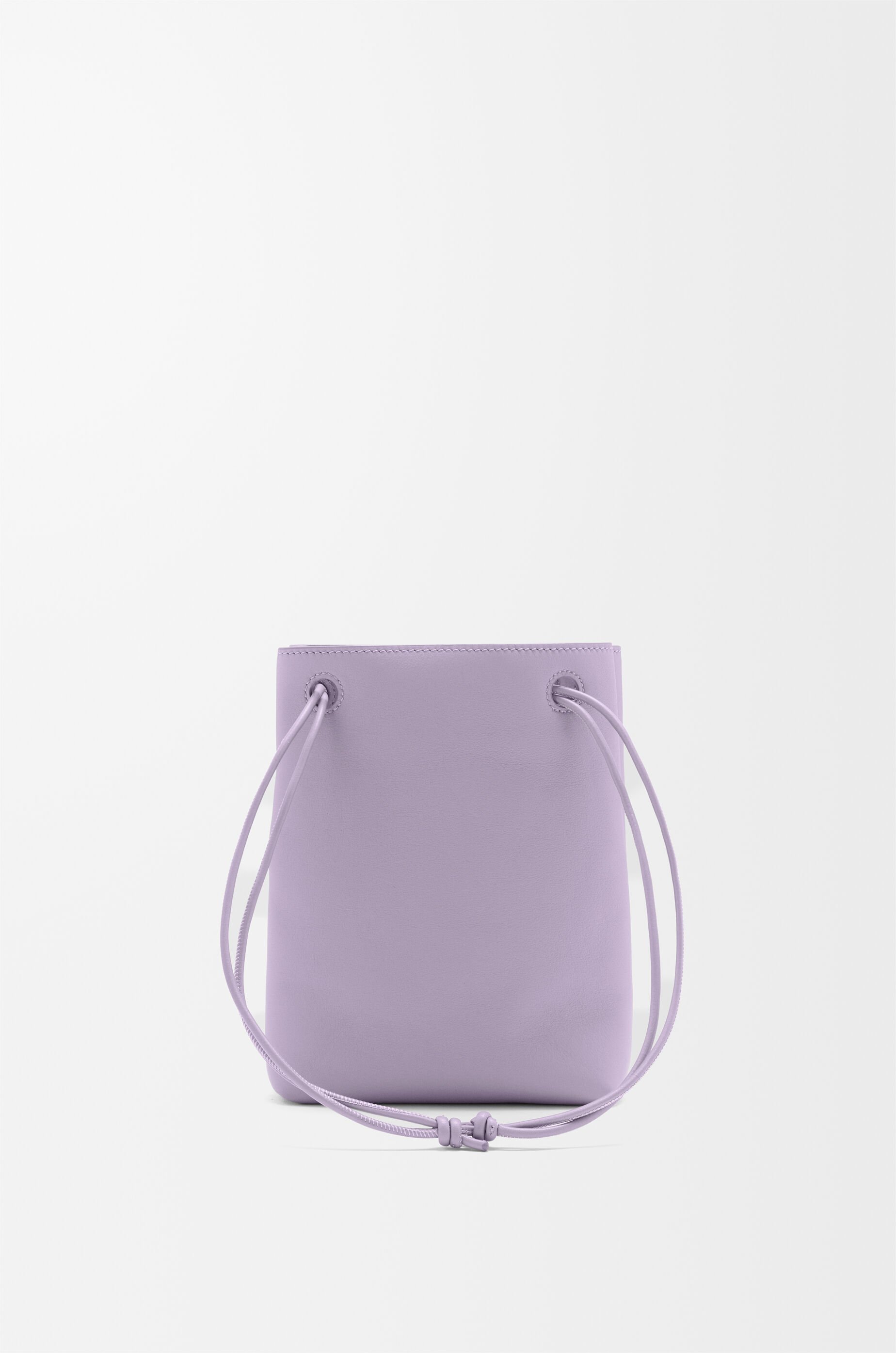 ぺブル ポーチ（スムースカーフ） パープル - LOEWE