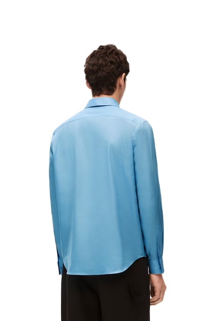 LOEWE Camisa en algodón Azul plp_rd