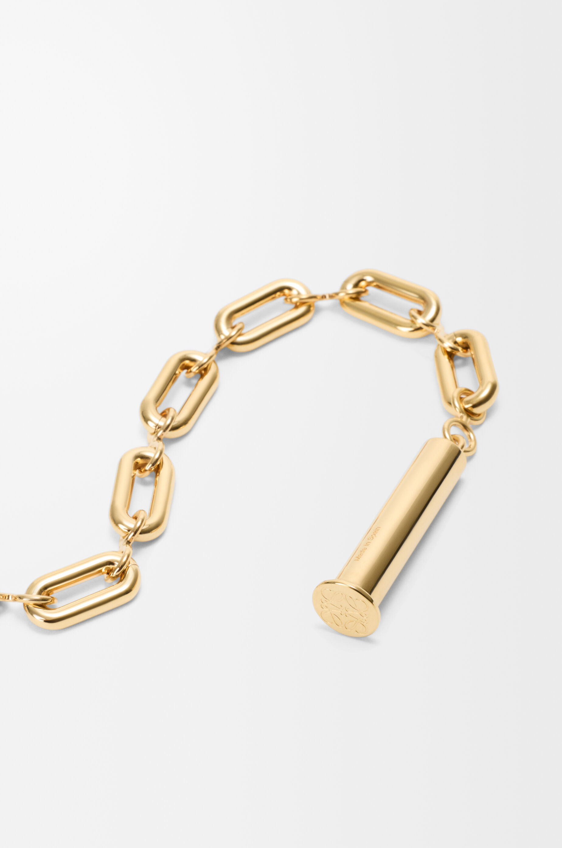 【non111 】 LOEWE ゴールドメタル チャーム パーソナライゼーション バー（メタル） ゴールド - ロエベ 日本 公式
