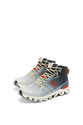 LOEWE Cloudrock hiking boot in nylon Gradient Khaki plp_rd