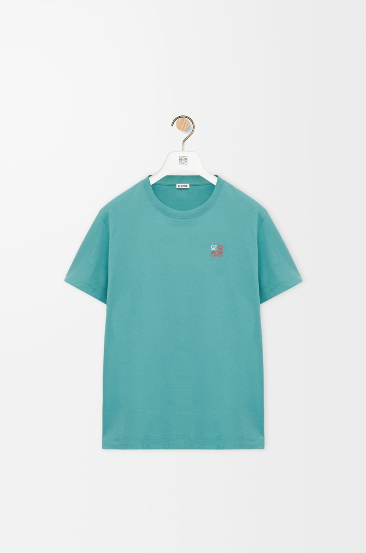 LOEWE Regular fit T-shirt in cotton Light Blue