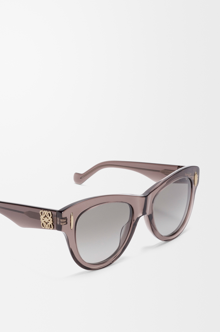 LOEWE Gafas de sol Vintage Screen Marrón Transparente