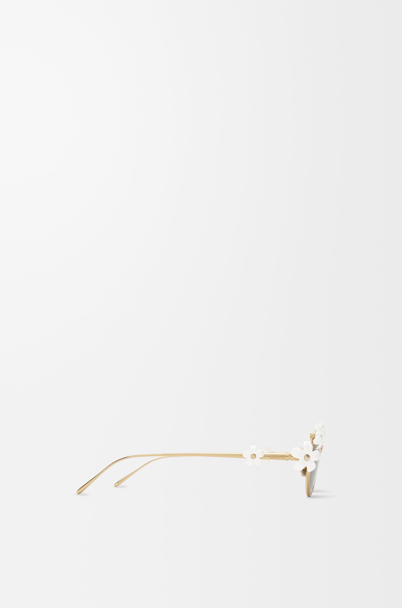 LOEWE Daisy Field sunglasses White