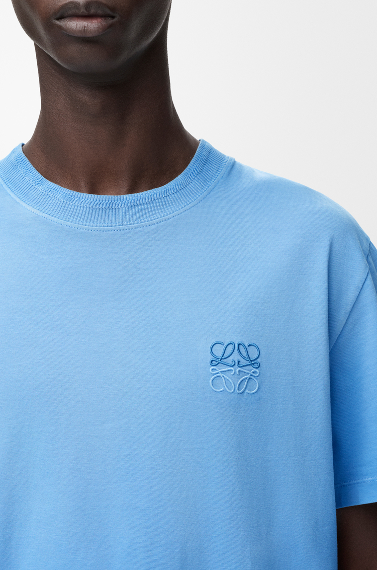 LOEWE Regular fit T-shirt in cotton Blue