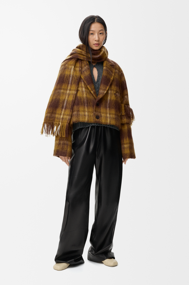 LOEWE ジャケット（モヘア&ウールブレンド） Yellow/Multicolor