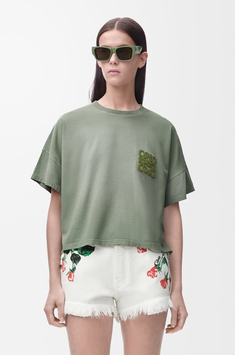 LOEWE T-shirt in cotton Sage