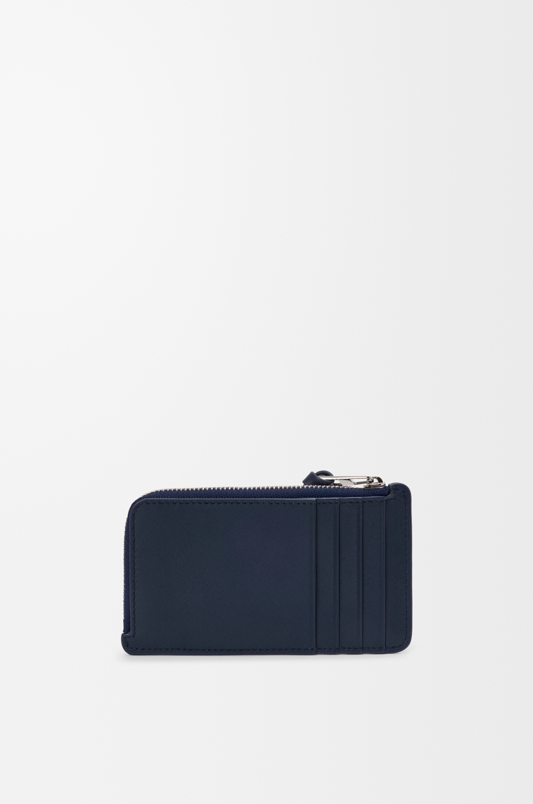 LOEWE 經典小牛皮 Flag零錢卡夾 深海軍藍/皇家蔚藍