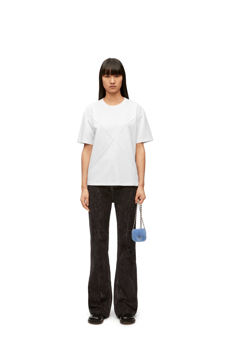 LOEWE Puzzle Fold relaxed fit T-shirt in cotton White