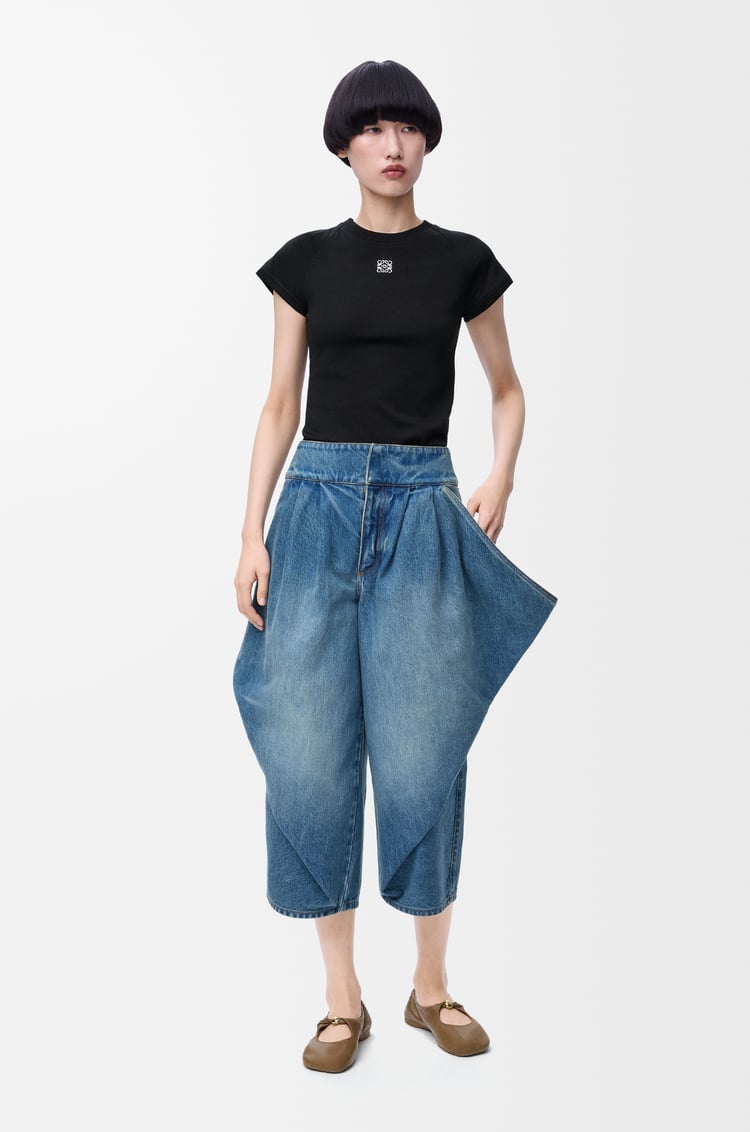 LOEWE Small fit t-shirt in cotton blend Black