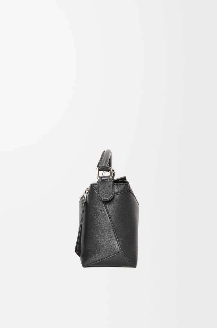 LOEWE Small Puzzle Edge bag in classic calfskin Black
