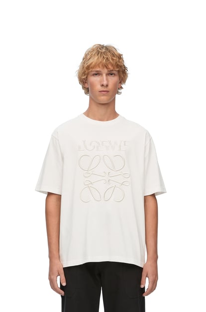 LOEWE T-shirt in cotone vestibilità ampia OFF-WHITE plp_rd