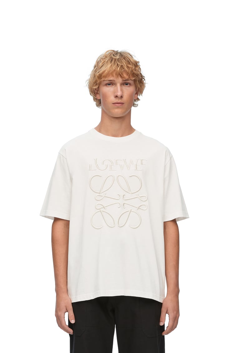 LOEWE Loose fit T-shirt in cotton Off-white