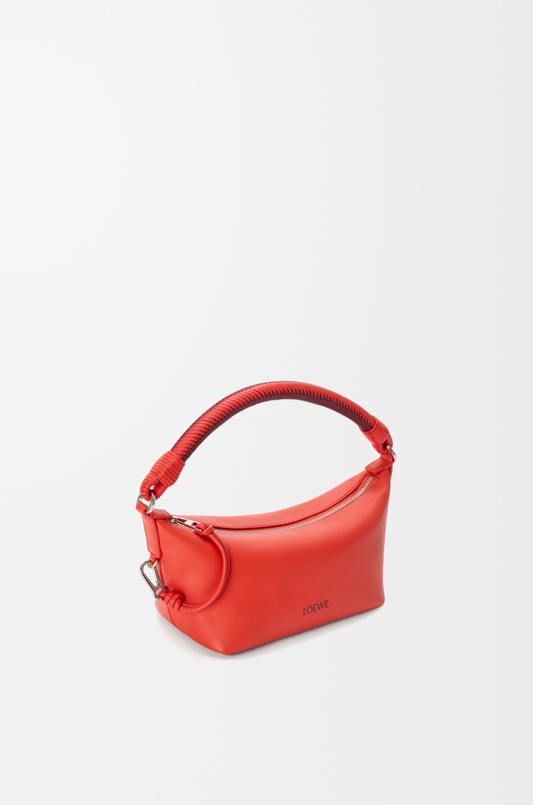 LOEWE Mini sac Cala en cuir d'agneau nappa doux Sunrise Orange/Rouge Cuivré Rosé
