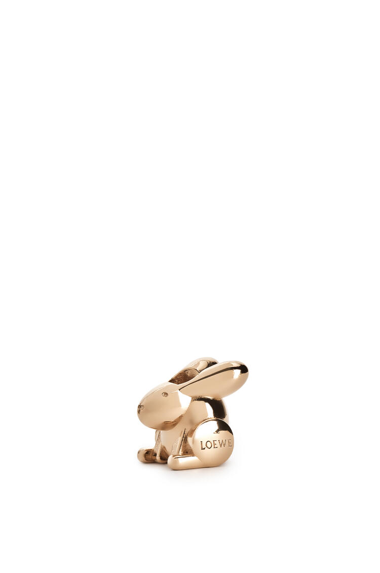 LOEWE Small bunny dice in brass Gold pdp_rd