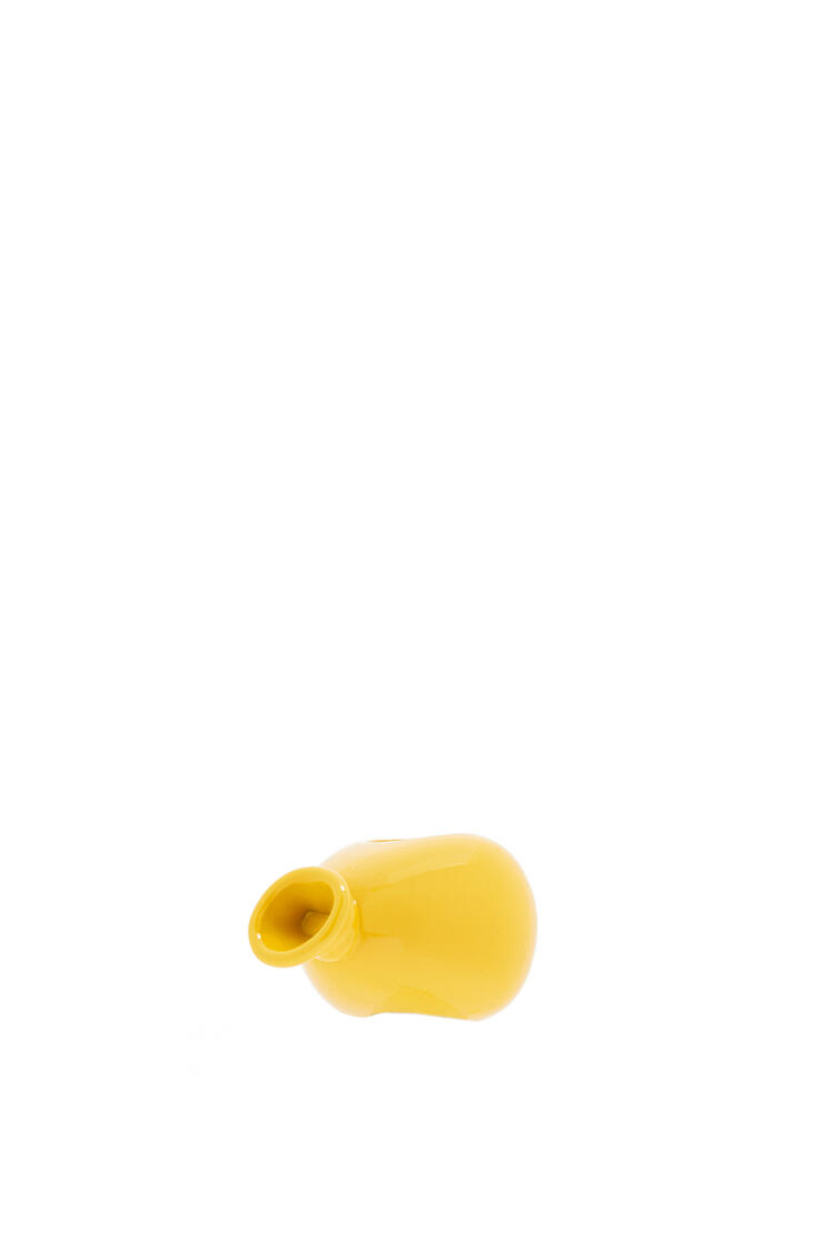 LOEWE Dado pequeño de globo en metal Amarillo
