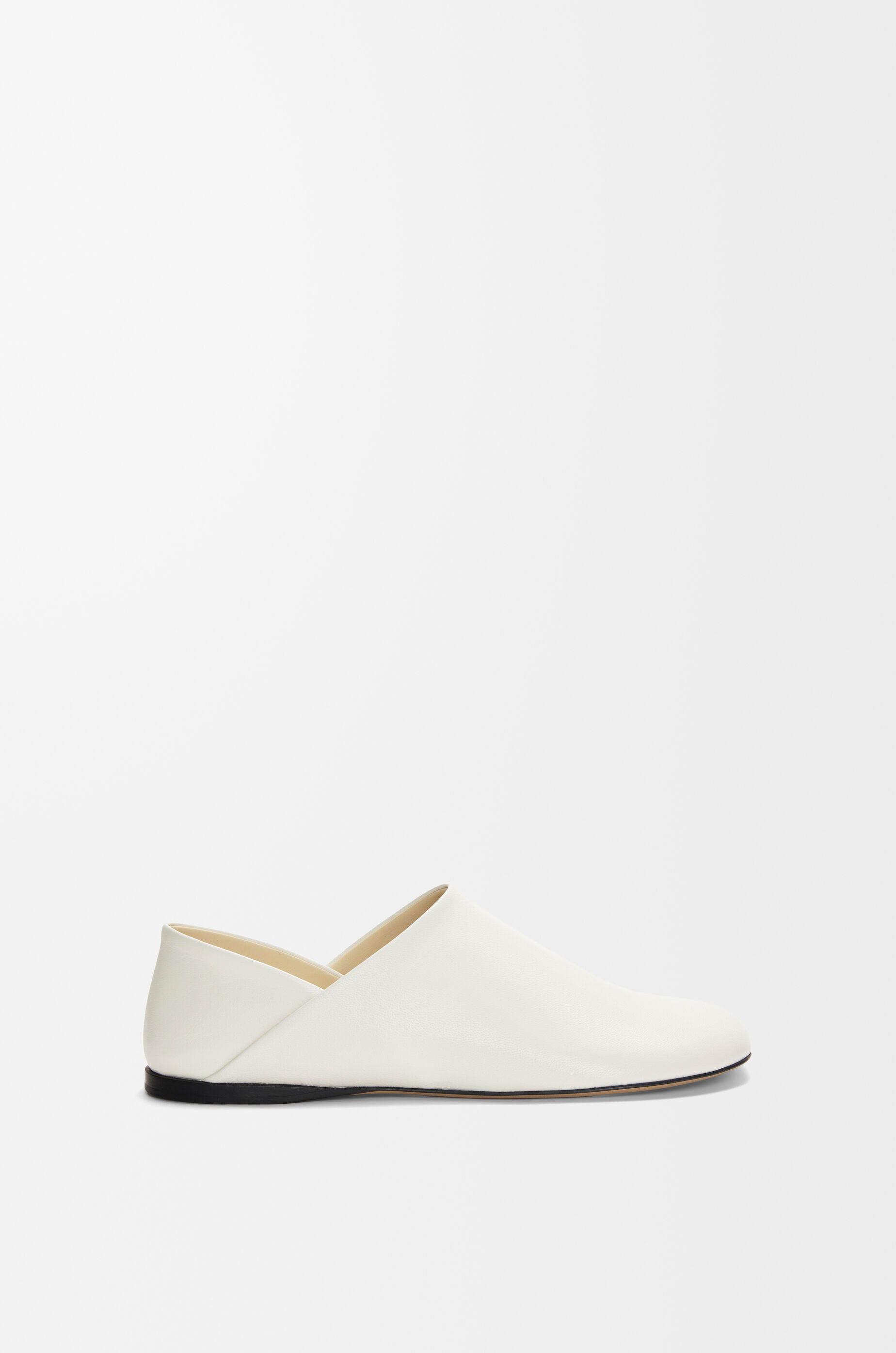 Toy slipper in goatskin White - LOEWE
