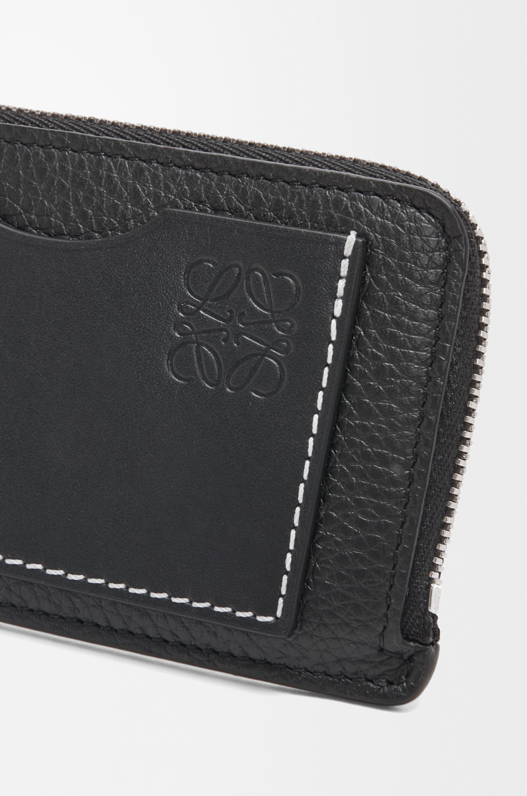商品画像：☆LOEWE☆カーフスキン コインカードホルダー Black 3