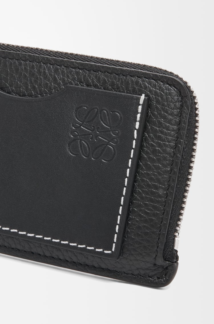LOEWE コインカードホルダー（ソフトグレインカーフ） ブラック