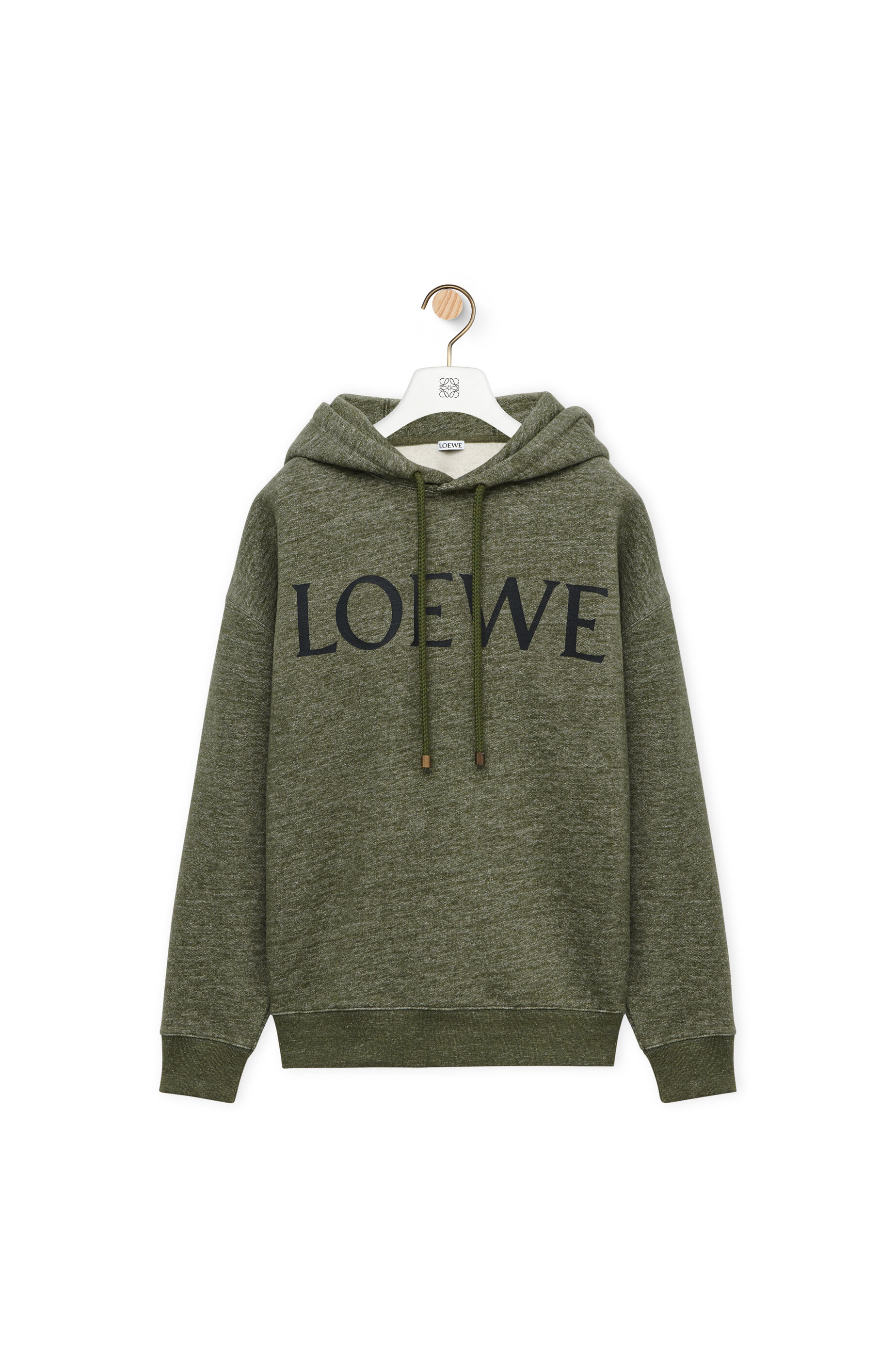 トップスLOEWE ロエベ ビッグロゴ フーディー パーカー オーバーサイズ