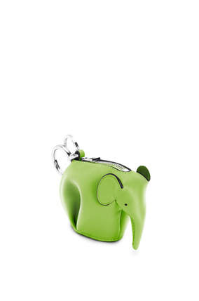 LOEWE Elephant charm in classic calfskin Apple Green plp_rd