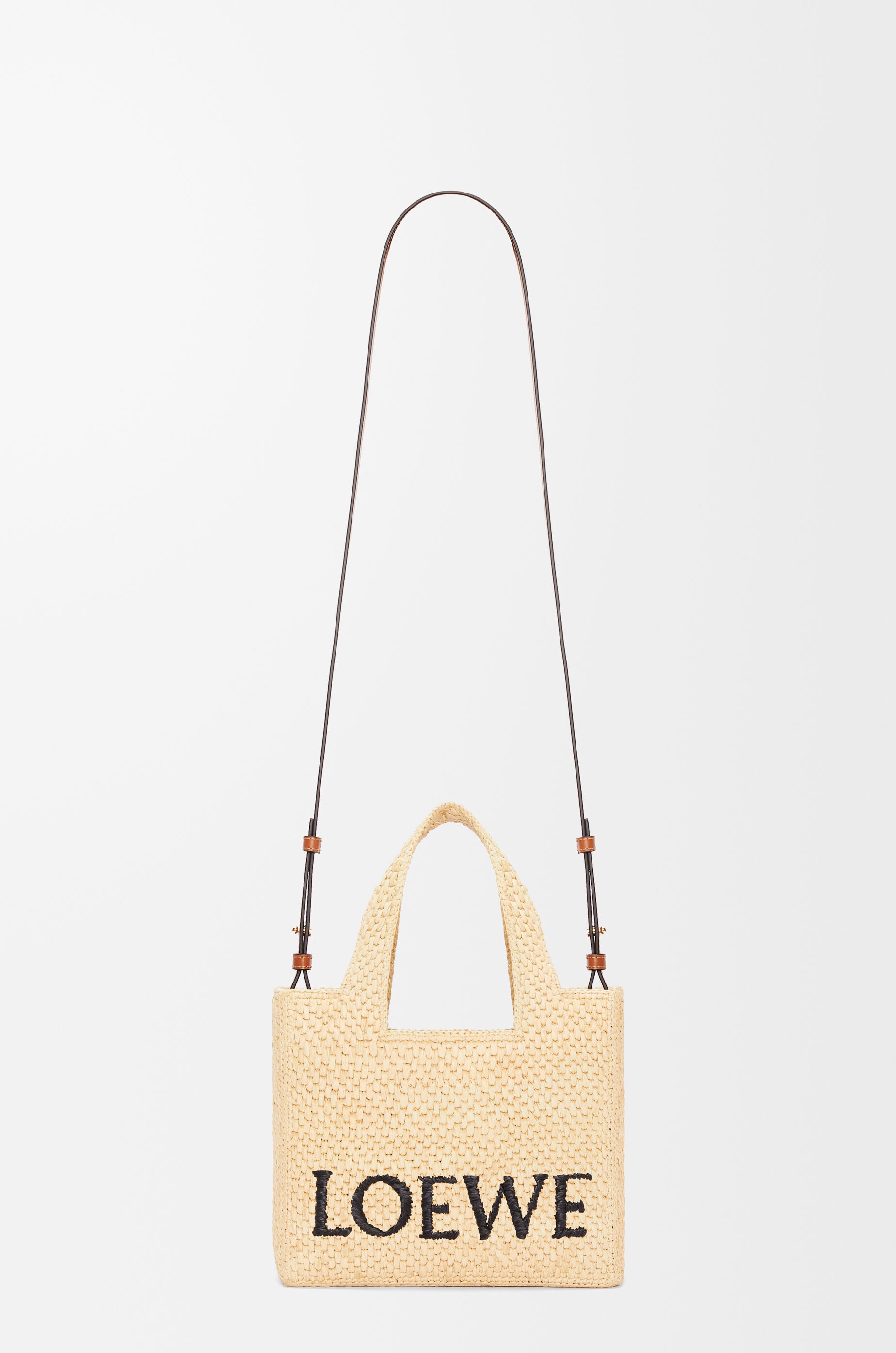 LOEWE☆ロエベフォントトートスモールジャカードキャンバス フォント スモール ジャカード キャンバス ショッパー (LOEWE