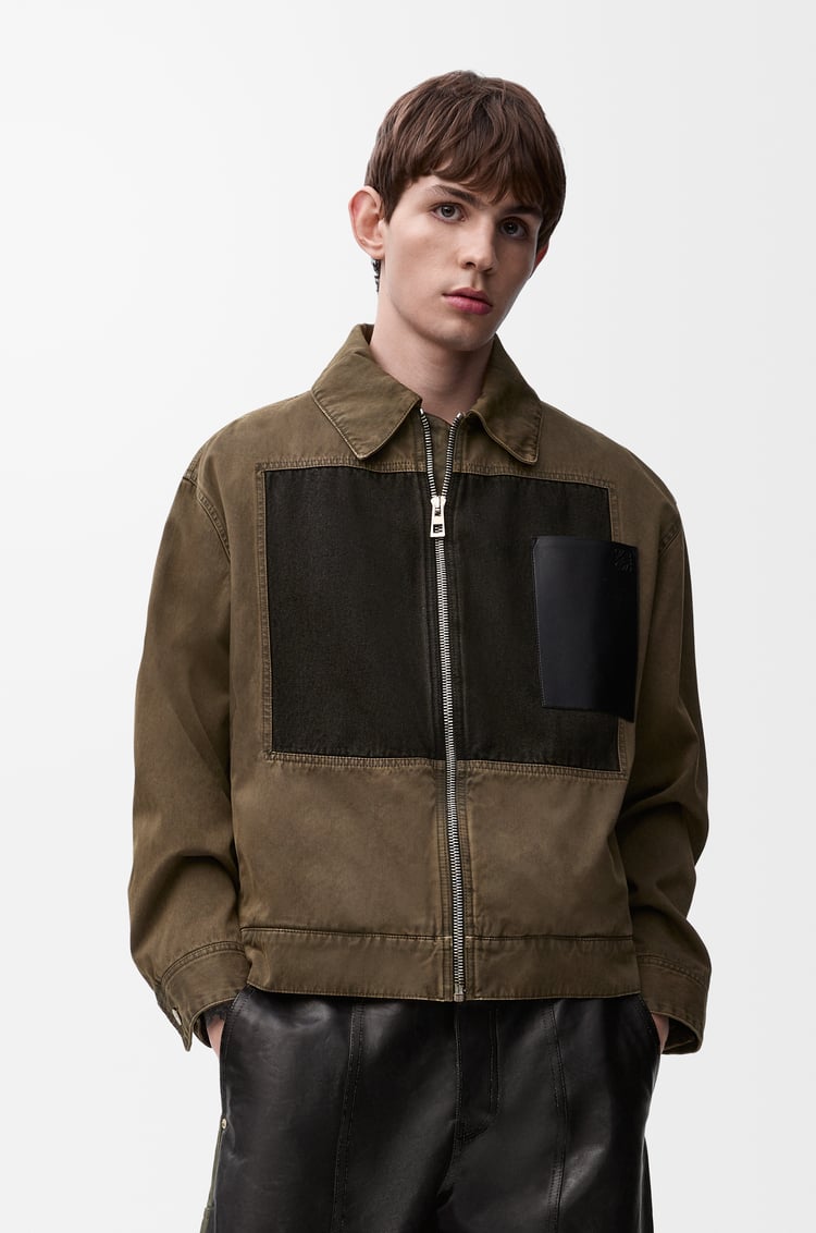 LOEWE ジャケット（コットン） カーキグリーン