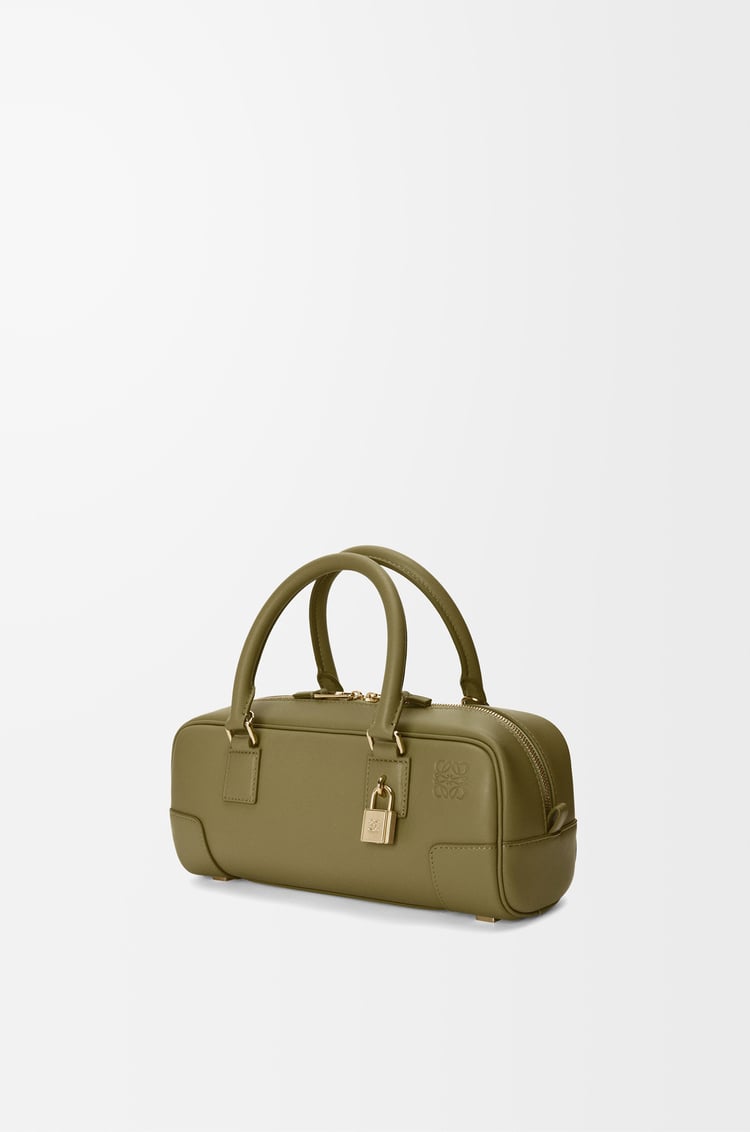 LOEWE Bolso Amazona 23 Cropped en piel napa de ternera Oliva