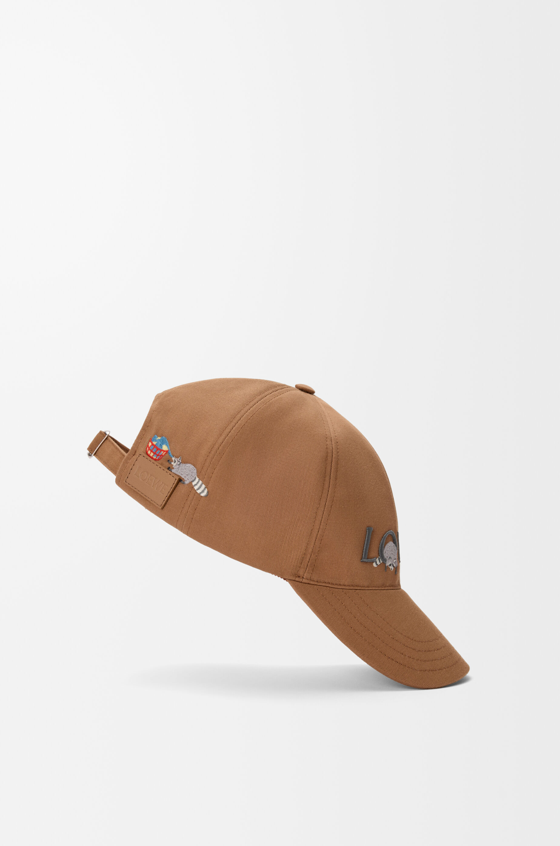 アライグマ ロエベ キャップ（キャンバス） ブラウン - LOEWE Japan