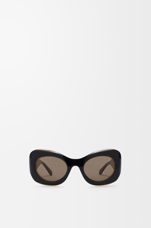 LOEWE Sierra 蝴蝶造型太阳镜 黑色