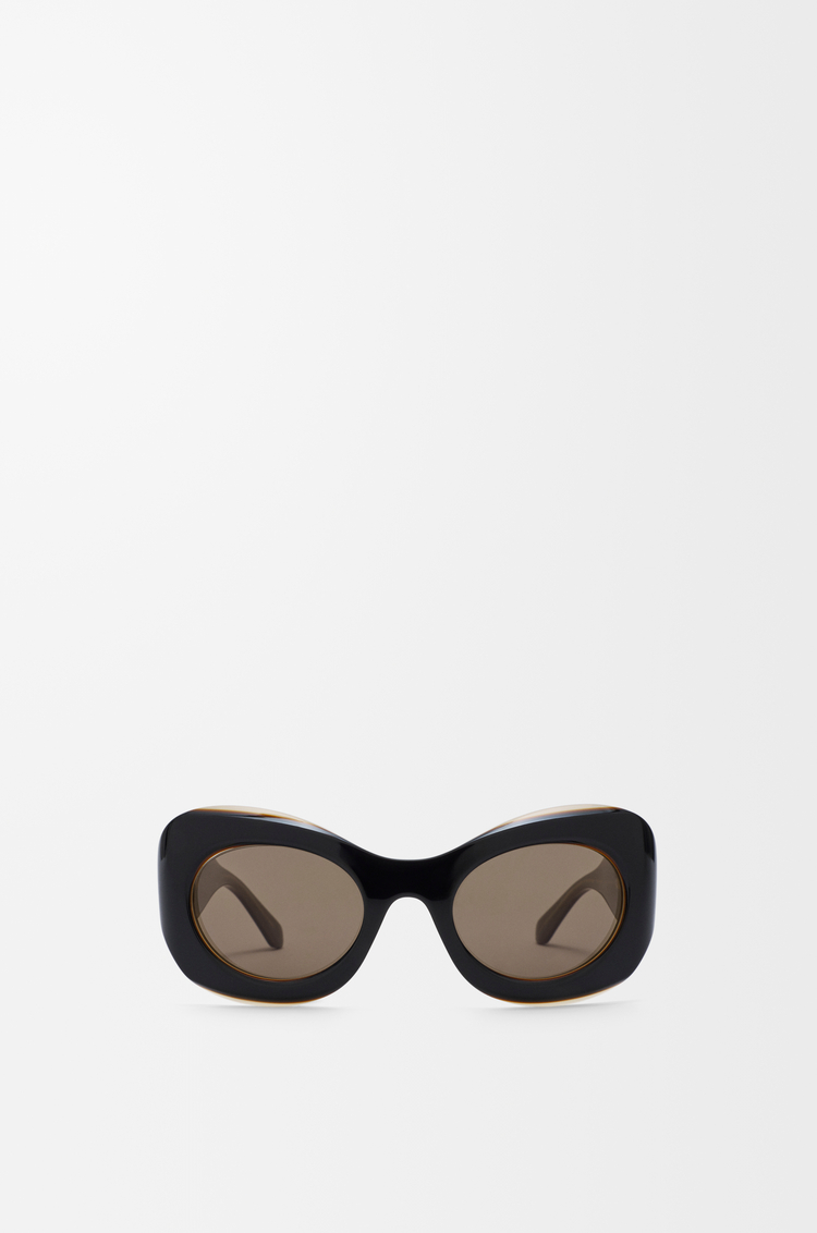 LOEWE Sierra 蝴蝶造型太阳镜 黑色