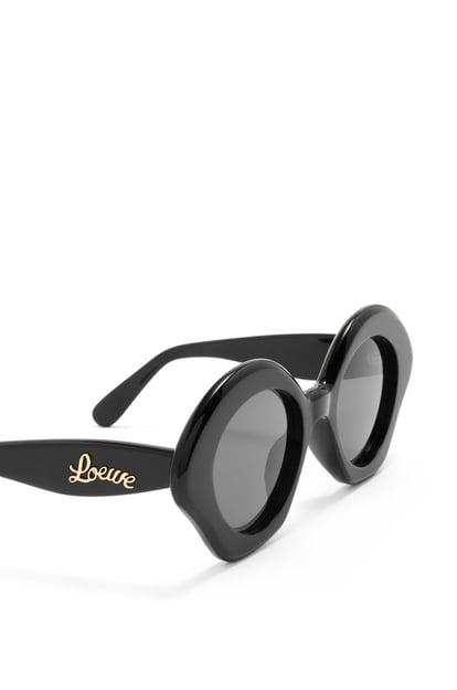 LOEWE Bow sunglasses in acetate Black plp_rd
