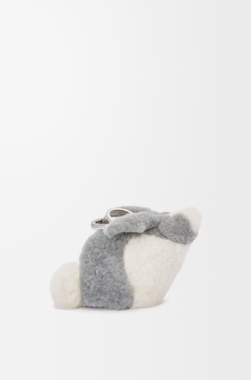 LOEWE うさぎ コインパース チャーム（シアリング） ライトグレー plp_rd