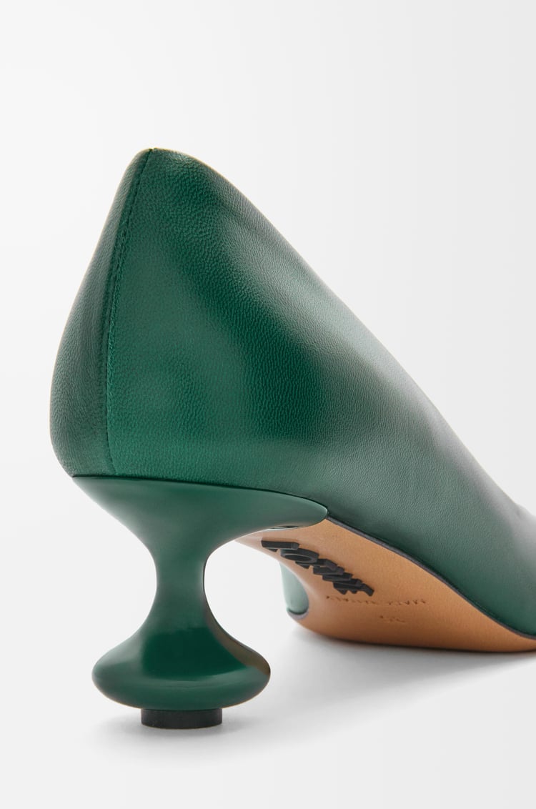 LOEWE トイ パンプス（ゴート） フォレストグリーン